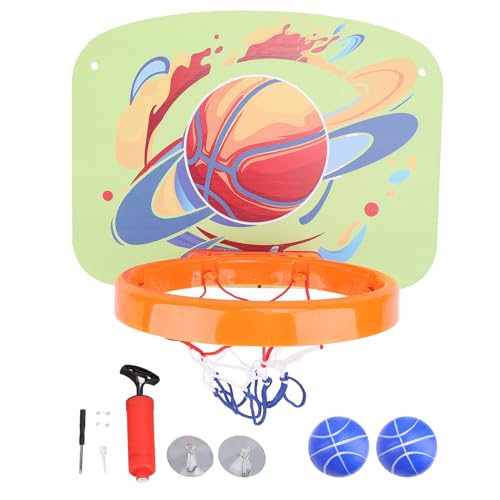 TYCIONG An der Wand Befestigter Basketballring Zum Aufhängen für, die Drinnen Schießen, für, Tor-Cartoon-Brett für den Innenbereich, Aufhänger, Klebespielzeug für Babys, (Stil A) von TYCIONG