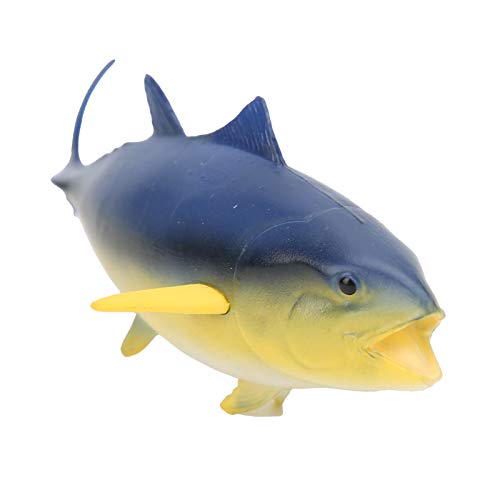 TYCIONG Neuheit Fisch Modell 24 cm Simulation Fisch Ozean Meer Tier Modell Spielzeug Sammlung Figur Spielset Ornamente Dekoration für (Roter Thunfisch) von TYCIONG