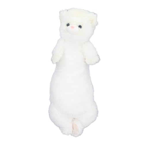 TYCIONG Schneefrettchen-Plüschtier, 52 cm, Süßes Schneefrettchen-Kuscheltier, Stofftier-Plüsch, Interaktive Spielzeugfiguren, Schneefrettchen, für (#1) von TYCIONG