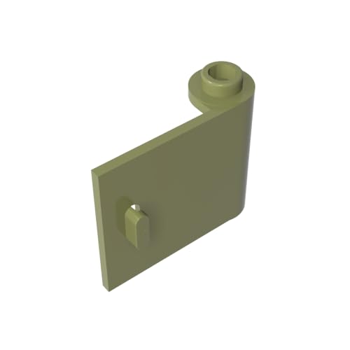 Gobricks GDS-1141 Door 1 x 3 x 2 Right - Open Between Top and Bottom Hinge Compatible with 92263 All Major Brick Brands,Building Blocks,Parts and Pieces (330 Olive Green(049),320PCS) von TYCOLE