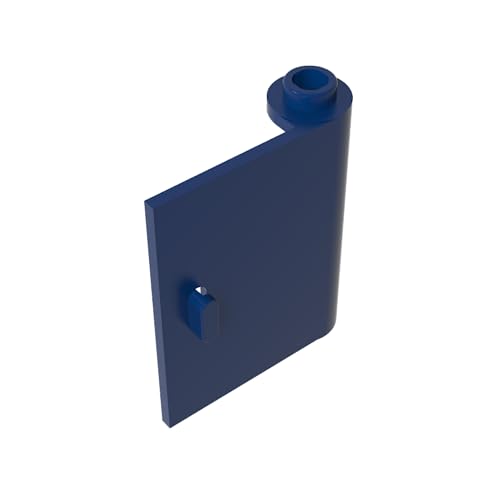 Gobricks GDS-1221 Open Between Top and Bottom Hinge Compatible with 60657 All Major Brick Brands,Building Blocks,Parts and Pieces (140 Dark Blue(055),15 PCS) von TYCOLE