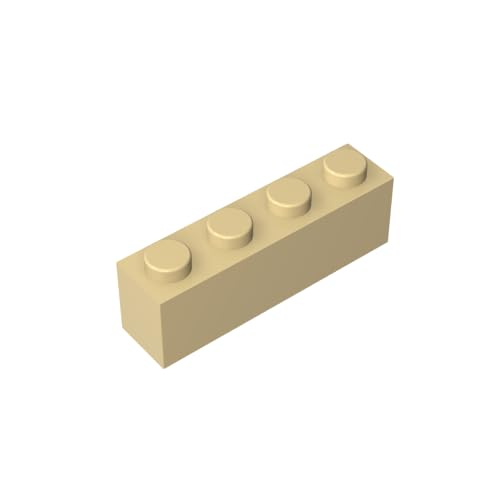 Klassische Ziegel GDS-534-031 Brick 1 x 4 Kompatibel mit Lego 3010-3066 100% Kompatibel mit Lego und allen großen Ziegel-Marken von TYCOLE