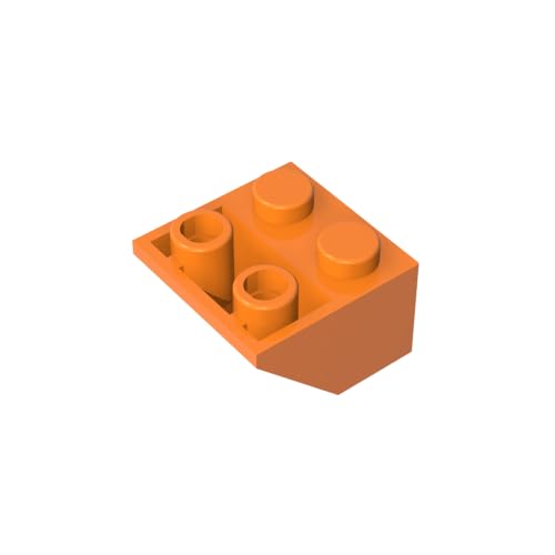 Klassische Ziegel GDS-599-021 Slope Inverted 45° 2 x 2 [Ovoid Bottom Pin, Bar-sized Stud Holes] Kompatibel mit Lego 3660 100% Kompatibel mit Lego und allen großen Ziegel-Marken von TYCOLE