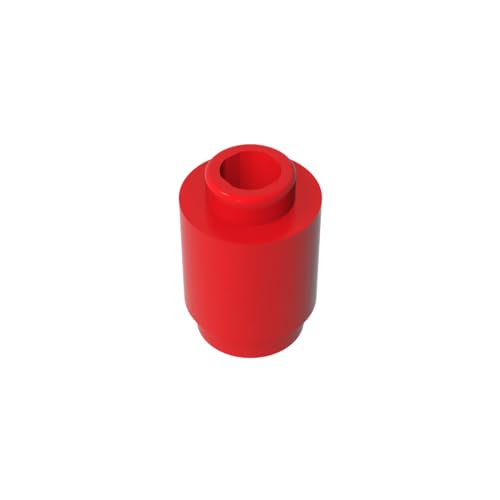 Klassische Ziegel GDS-605-040 Brick Round 1 x 1 Open Stud Kompatibel mit Lego 3062-30068-35390 100% Kompatibel mit Lego und allen großen Ziegel-Marken von TYCOLE