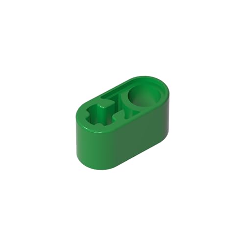 Klassische Ziegel GDS-669-040 Technicial Beam 1 x 2 Thick with Pin Hole and Axle Hole Kompatibel mit Lego 60483-74695 100% Kompatibel mit Lego und allen großen Ziegel-Marken von TYCOLE