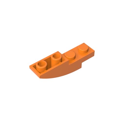 Klassische Ziegel GDS-731-021 Slope Curved 4 x 1 Inverted Kompatibel mit Lego 13547 100% Kompatibel mit Lego und allen großen Ziegel-Marken von TYCOLE
