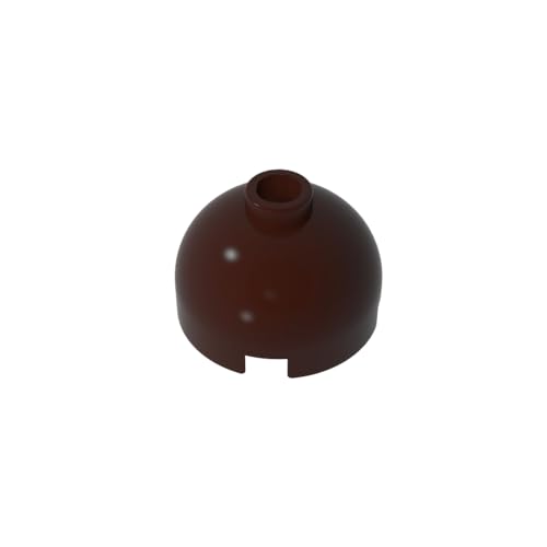 Klassische Ziegel GDS-742-082 Brick Round 2 x 2 Dome Top - Blocked Open Stud without Bottom Axle Holder Kompatibel mit Lego 30367a-30367-18841 100% Kompatibel mit Lego und allen großen Ziegel-Marken von TYCOLE