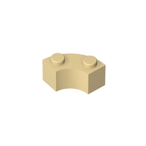 Klassische Ziegel GDS-799 Brick Round Corner 2 x 2 Macaroni with Stud Notch and Reinforced Underside Kompatibel mit Lego 85080-3063 100% Kompatibel mit Lego und Allen großen Ziegel-Marken Klassische Ziegel GDS-799 Brick Round Corner 2 x 2 Macaroni with Stud Notch and Reinforced Underside Kompatibel mit Lego 85080-3063 100% Kompatibel mit Lego und Allen großen Ziegel-Marken von TYCOLE