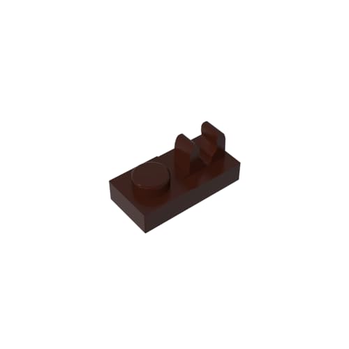 Klassische Ziegel GDS-819-082 Plate Special 1 x 2 [Top Clip] Kompatibel mit Lego 92280 100% Kompatibel mit Lego und allen großen Ziegel-Marken von TYCOLE