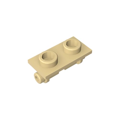 Klassische Ziegel GDS-828-031 Hinge Brick 1 x 2 Top Plate Thin Kompatibel mit Lego 3938 100% Kompatibel mit Lego und allen großen Ziegel-Marken von TYCOLE