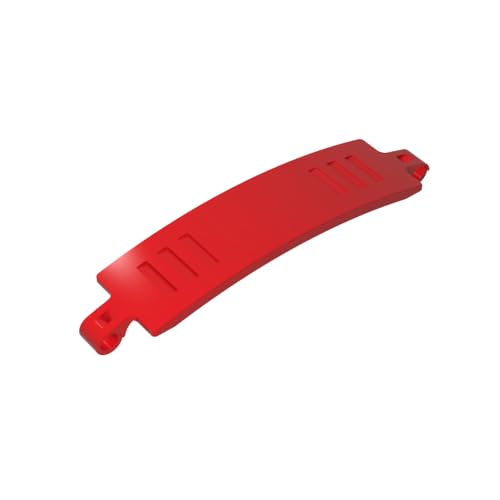 TYCOLE Gobricks GDS-1024 Technical, Panel Curved 3 x 13 Compatible with 18944 28923 All Major Brick Brands,Building Blocks,Parts and Pieces (21 Red(010),4 PCS) von TYCOLE