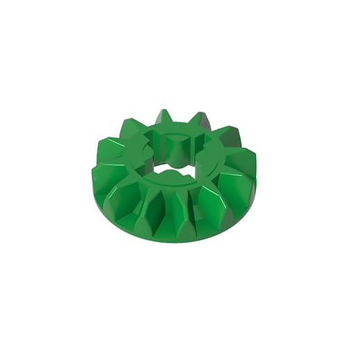 TYCOLE Gobricks GDS-1101 Technical, Gear 12 Tooth Bevel Compatible with 6589 All Major Brick Brands Toys Building Blocks Technical Parts Assembles DIY (28 Green(040),800PCS) von TYCOLE