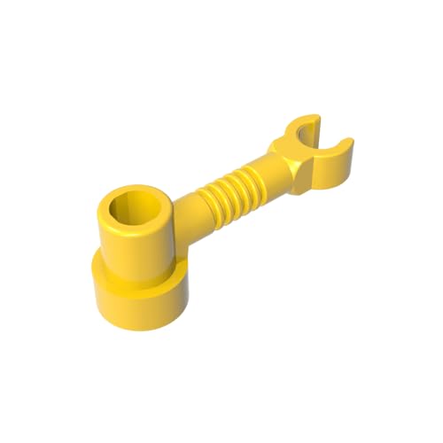 TYCOLE Gobricks GDS-1297 Holder 16 MM Compatible with 4735 All Major Brick Brands,Building Blocks,Parts and Pieces (24 Yellow(030),1000 PCS) von TYCOLE