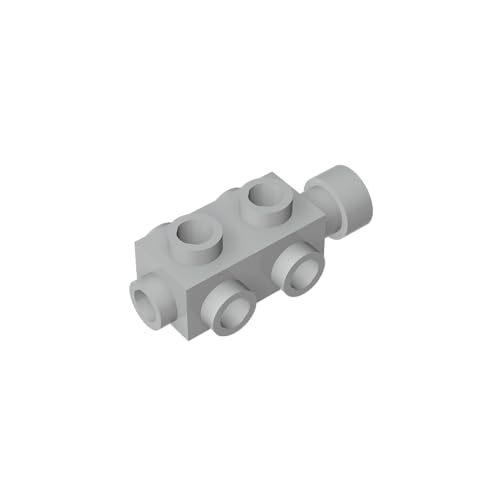 TYCOLE Gobricks GDS-769 Motor 1X2X2/3 Compatible with 4595 All Major Brick Brands Toys,Building Blocks,Technical Parts,Assembles DIY (194 Light Bluish Gray(071),200 PCS) von TYCOLE