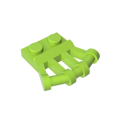 TYCOLE Gobricks GDS-771 Plate 1X2 W. 3.2 Shaft 22.5 D. Compatible with 92692 All Major Brick Brands Toys,Building Blocks,Technical Parts,Assembles DIY (119 Lime(042),750 PCS) von TYCOLE