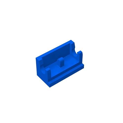 TYCOLE Gobricks GDS-829 Hinge Brick 1 x 2 Base Compatible with 3937 Pieces of Children's Toys Assembles Building Blocks Technical (23 Blue(050),600 PCS) von TYCOLE