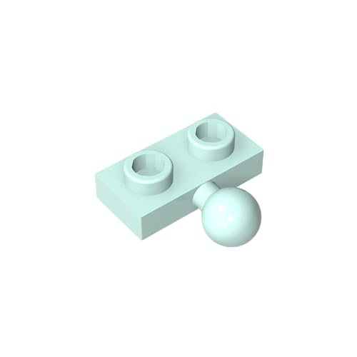 TYCOLE Gobricks GDS-849 Plate, Modified 1 x 2 with Tow Ball on Side Compatible with 14417 Children's Toys Assembles Building Block (323 Light Aqua(045),800 PCS) von TYCOLE