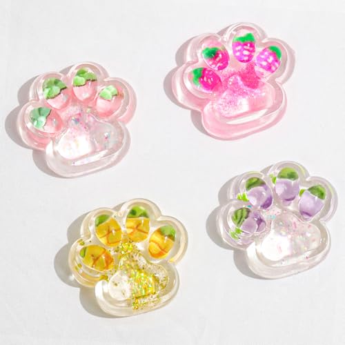 TYFYH 4 Stück Katzenpfoten Squishy, Squishy Pfote, Cat Paw Squeeze Toy, Anti Stress Spielzeug, Süße Weiche Katzenpfoten Quetschspielzeug für Angst Relief, für Kinder und Erwachsene TYFYH 4 Stück Katzenpfoten Squishy, Squishy Pfote, Cat Paw Squeeze Toy, Anti Stress Spielzeug, Süße Weiche Katzenpfoten Quetschspielzeug für Angst Relief, für Kinder und Erwachsene von TYFYH
