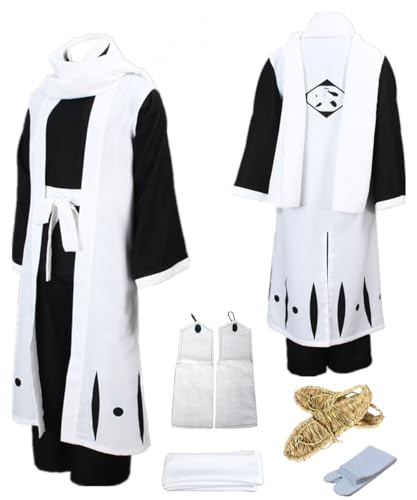 TYRHDJZQ Anime Cosplay Ärmel Robe Kimono Hose Herren Kostüm Party Halloween (Größe L) von TYRHDJZQ