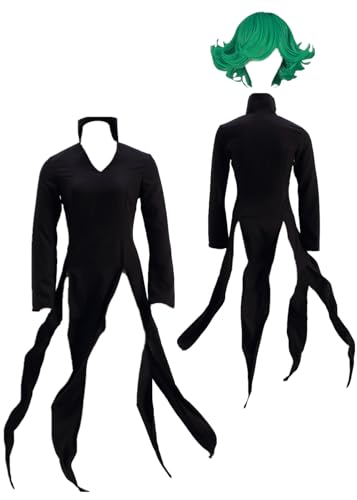 TYRHDJZQ Anime Cosplay Schwarzes langes Kleid Damen Kostüm Outfit Halloween (US(L)) von TYRHDJZQ