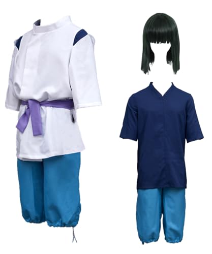 TYRHDJZQ Anime-Kostüm, weißer Kimono, Herren-Outfit, Halloween, Cosplay (US(XL)) von TYRHDJZQ