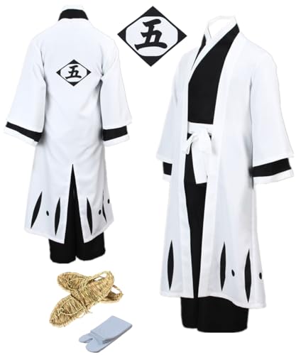 TYRHDJZQ Anime Langärmeliger Kimono-Hose, Herren-Outfit, Halloween-Kostüm (US(L)) von TYRHDJZQ