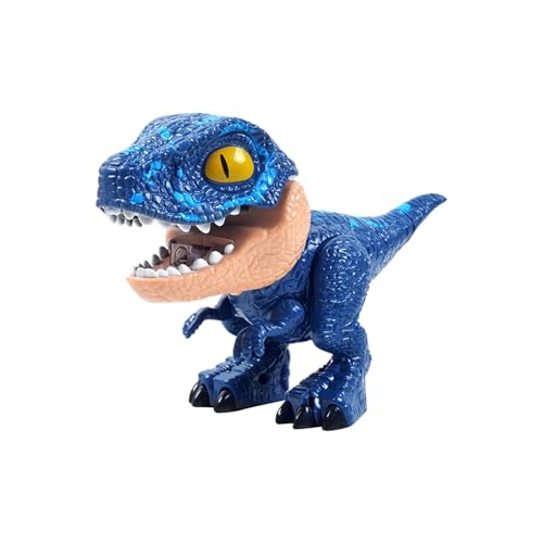 TYTUOO Kinderspielzeug 5-in-1-Dinosaurier-Modell, Bleistiftspitzer für Kinder, kreatives Dinosaurier-Schreibwarenset mit Radiergummi, flexiblem Lineal, Hefter und Spitzer (D, One Size) von TYTUOO