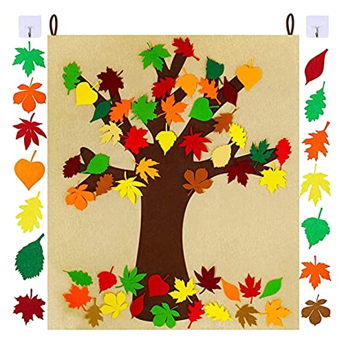 TYTUOO Kinderspielzeug Tree Ornament Bastelbedarf Thanksgiving Tree Board DIY You Tree Craft You Education (A, One Size) von TYTUOO