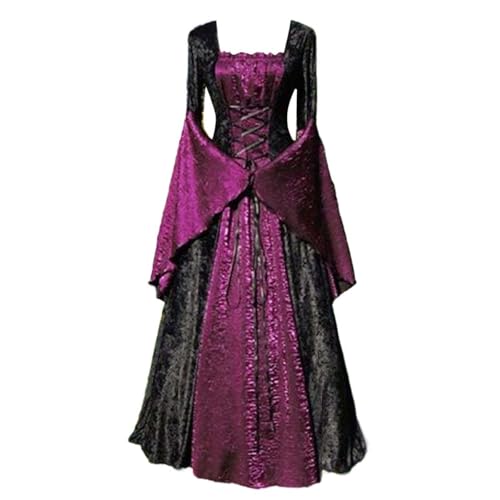 TYUIOP Abendkleid Lang Mittelalter Kleidung Damen Renaissance Kleid Und Off Shoulder Bluse Gürtel Viktorianisches Kostüm Für Karneval Halloween Große Größen Rock Gothic Herren TYUIOP Abendkleid Lang Mittelalter Kleidung Damen Renaissance Kleid Und Off Shoulder Bluse Gürtel Viktorianisches Kostüm Für Karneval Halloween Große Größen Rock Gothic Herren von TYUIOP