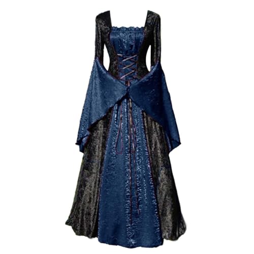 TYUIOP Abendkleid Lang Mittelalter Kleidung Damen Renaissance Kleid Und Off Shoulder Bluse Gürtel Viktorianisches Kostüm Für Karneval Halloween Große Größen Rock Gothic Herren TYUIOP Abendkleid Lang Mittelalter Kleidung Damen Renaissance Kleid Und Off Shoulder Bluse Gürtel Viktorianisches Kostüm Für Karneval Halloween Große Größen Rock Gothic Herren von TYUIOP