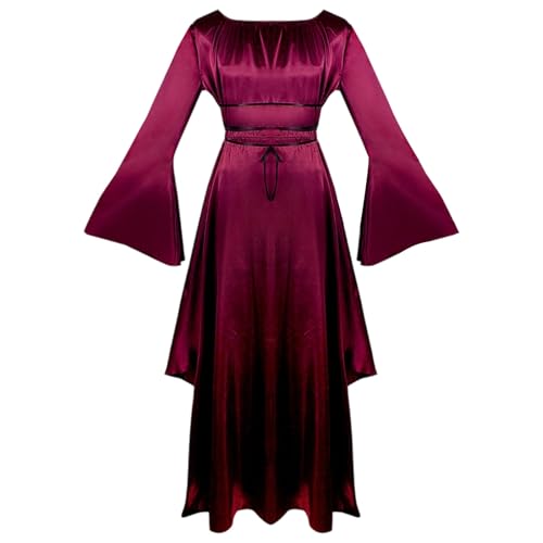 TYUIOP Abendkleider Mittelalter Kleidung Damen Renaissance Kleid Und Off Shoulder Bluse Gürtel Viktorianisches Kostüm Für Karneval Halloween Ritterkostüm Herren Rock Gothic Schwarz TYUIOP Abendkleider Mittelalter Kleidung Damen Renaissance Kleid Und Off Shoulder Bluse Gürtel Viktorianisches Kostüm Für Karneval Halloween Ritterkostüm Herren Rock Gothic Schwarz von TYUIOP