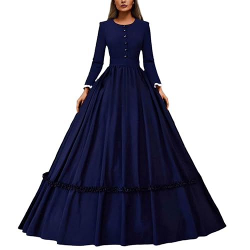 TYUIOP Kleid Schwarz Damen Mittelalter Kleidung Renaissance Und Off Shoulder Bluse Gürtel Viktorianisches Kostüm Für Karneval Halloween Rotkäppchen Baumwolle Gothic Kleiderschrank TYUIOP Kleid Schwarz Damen Mittelalter Kleidung Renaissance Und Off Shoulder Bluse Gürtel Viktorianisches Kostüm Für Karneval Halloween Rotkäppchen Baumwolle Gothic Kleiderschrank von TYUIOP