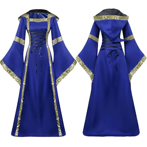 TYUIOP Schwarzes Kleid Mittelalter Kleidung Damen Renaissance Und Off Shoulder Bluse Gürtel Viktorianisches Kostüm Für Karneval Halloween Wikinger Gewand Baumwolle Gothic Sommer TYUIOP Schwarzes Kleid Mittelalter Kleidung Damen Renaissance Und Off Shoulder Bluse Gürtel Viktorianisches Kostüm Für Karneval Halloween Wikinger Gewand Baumwolle Gothic Sommer von TYUIOP