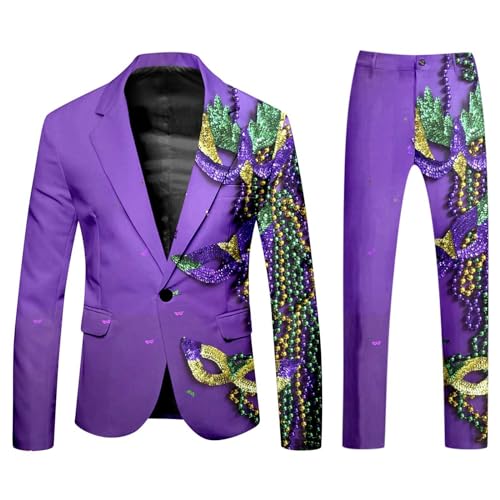 TYUIOP herren anzug fasching kostüm damen karneval kostüm damen disco outfit herren trainingsanzug herren 80er faschingskostüm damen oster-kostüm-set von TYUIOP