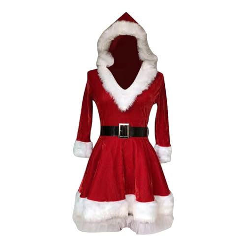 TYUIOP kleid mädchen festlich kinder handschuhe 3-4 jahre weihnachtsmann kostüm kinder kleider für baby-mädchen tanzkleid mädchen weihnachtskostüme princess dress weihnachtsmann kostüm halloween von TYUIOP