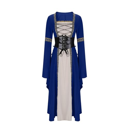 TYUIOP kleider mittelalter kleidung damen renaissance kleid und off shoulder bluse gürtel viktorianisches kostüm für karneval halloween ritterkostüm herren große größen kurzarm gothic lang schwarz TYUIOP kleider mittelalter kleidung damen renaissance kleid und off shoulder bluse gürtel viktorianisches kostüm für karneval halloween ritterkostüm herren große größen kurzarm gothic lang schwarz von TYUIOP