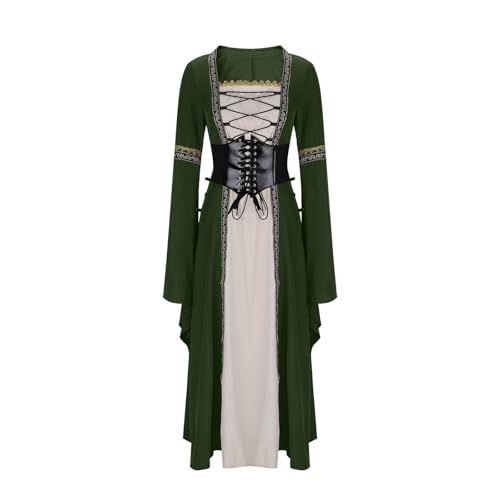 TYUIOP kleider mittelalter kleidung damen renaissance kleid und off shoulder bluse gürtel viktorianisches kostüm für karneval halloween ritterkostüm herren große größen kurzarm gothic lang schwarz TYUIOP kleider mittelalter kleidung damen renaissance kleid und off shoulder bluse gürtel viktorianisches kostüm für karneval halloween ritterkostüm herren große größen kurzarm gothic lang schwarz von TYUIOP