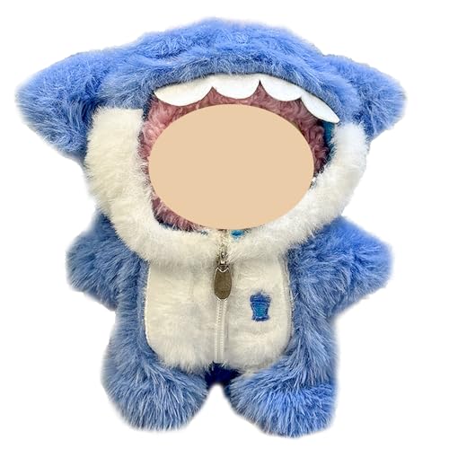 TYXHXTF Puppenkleidung, Modische und Süße Blaue Haianzug, 17 cm Große Kleidung Puppe, Kleidung Plüsch TYXHXTF Puppenkleidung, Modische und Süße Blaue Haianzug, 17 cm Große Kleidung Puppe, Kleidung Plüsch von TYXHXTF