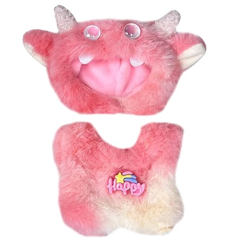 TYXHXTF Puppenkleidung, Modische und Süße Pinkes Monster, 17 cm Große Kleidung für Puppe, Kleidung Plüsch TYXHXTF Puppenkleidung, Modische und Süße Pinkes Monster, 17 cm Große Kleidung für Puppe, Kleidung Plüsch von TYXHXTF