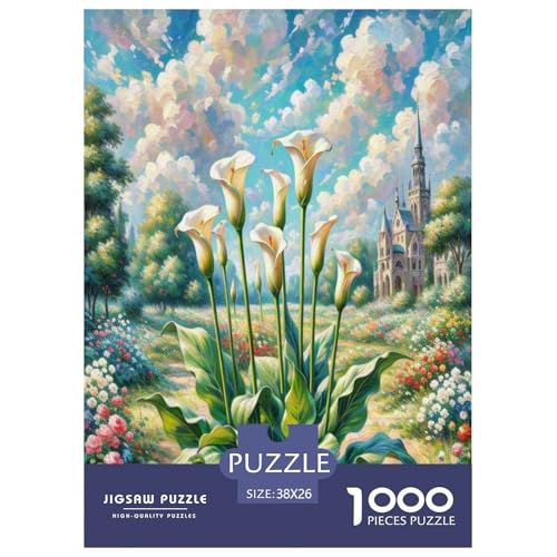 Calla Lilie Puzzle 1000-teilige Schwer Puzzle Spielzeug Lernspiel Impossible Herausforderungsspielzeug Für Erwachsene Kinder 38x26cm/1000pcs Calla Lilie Puzzle 1000-teilige Schwer Puzzle Spielzeug Lernspiel Impossible Herausforderungsspielzeug Für Erwachsene Kinder 38x26cm/1000pcs von TZOVPCDFA
