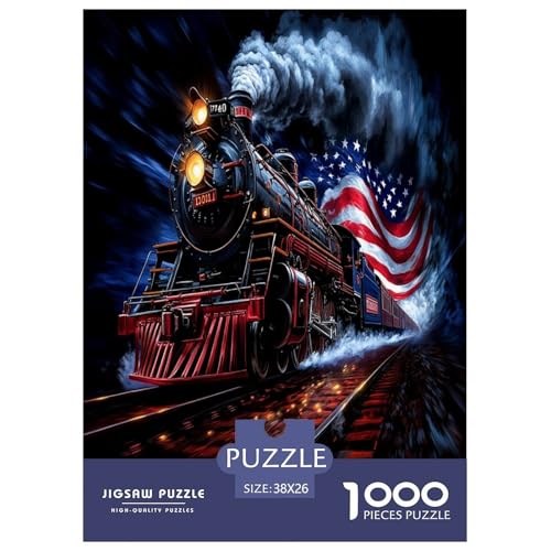 Dampfzug Puzzle 1000 Teile Schwer Puzzle Spielzeug Lernspiel Impossible Herausforderungsspielzeug Für Erwachsene Und Kinder in Bewährter 38x26cm/1000pcs Dampfzug Puzzle 1000 Teile Schwer Puzzle Spielzeug Lernspiel Impossible Herausforderungsspielzeug Für Erwachsene Und Kinder in Bewährter 38x26cm/1000pcs von TZOVPCDFA