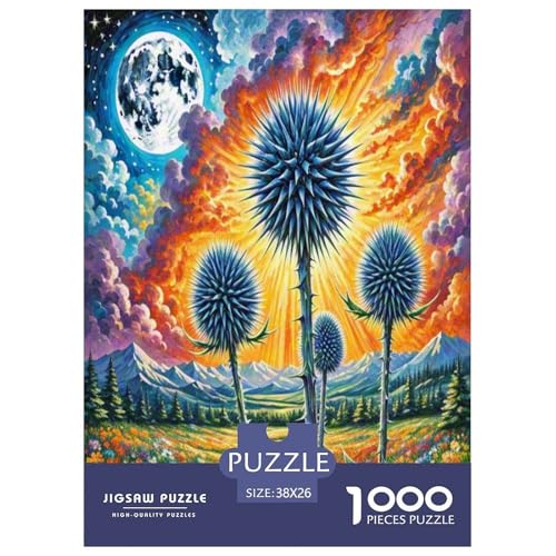 Echinops Sphaerocephalus Puzzles 1000 Teile Schwer Puzzle Spielzeug Lernspiel Impossible Herausforderung Spielzeug Für Erwachsene Und Kinder Ab 14 Jahren 38x26cm/1000pcs Echinops Sphaerocephalus Puzzles 1000 Teile Schwer Puzzle Spielzeug Lernspiel Impossible Herausforderung Spielzeug Für Erwachsene Und Kinder Ab 14 Jahren 38x26cm/1000pcs von TZOVPCDFA