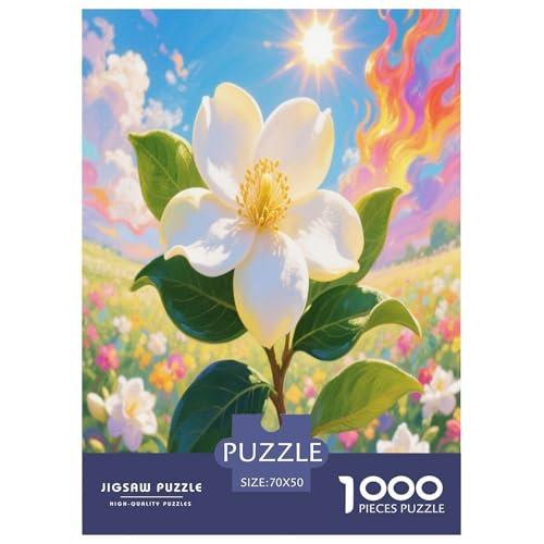 Gardenien Puzzle 1000 Teile Schwer Puzzle Spielzeug Lernspiel Impossible Herausforderung Spielzeug Für Erwachsene Und Kinder Ab 14 Jahren 70x50cm/1000pcs Gardenien Puzzle 1000 Teile Schwer Puzzle Spielzeug Lernspiel Impossible Herausforderung Spielzeug Für Erwachsene Und Kinder Ab 14 Jahren 70x50cm/1000pcs von TZOVPCDFA