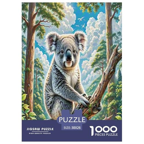 Koala Puzzle 1000 Teile Schwer Puzzle Spielzeug Lernspiel Impossible Herausforderungsspielzeug Für Erwachsene Kinder 38x26cm/1000pcs Koala Puzzle 1000 Teile Schwer Puzzle Spielzeug Lernspiel Impossible Herausforderungsspielzeug Für Erwachsene Kinder 38x26cm/1000pcs von TZOVPCDFA
