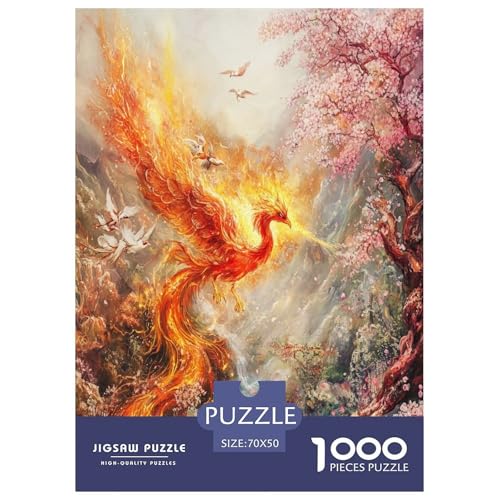 Phoenix Puzzles 1000-teilige Schwer Puzzle Spielzeug Lernspiel Impossible Herausforderungsspielzeug Für Erwachsene Kinder 70x50cm/1000pcs Phoenix Puzzles 1000-teilige Schwer Puzzle Spielzeug Lernspiel Impossible Herausforderungsspielzeug Für Erwachsene Kinder 70x50cm/1000pcs von TZOVPCDFA