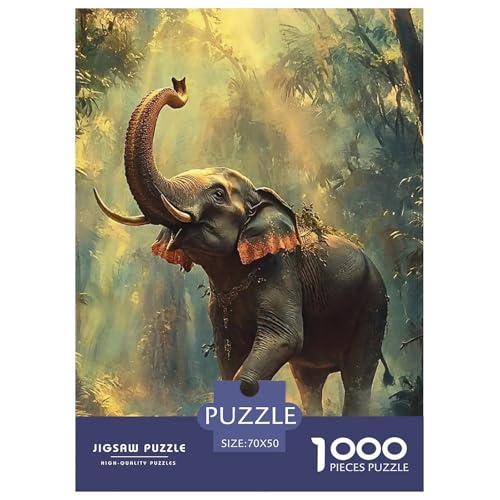 Puzzle Für Erwachsene 1000 Teile ElefantenLernspiel Animal Theme Für Familie Freunde Für Erwachsene Kinder 70x50cm/1000pcs Puzzle Für Erwachsene 1000 Teile ElefantenLernspiel Animal Theme Für Familie Freunde Für Erwachsene Kinder 70x50cm/1000pcs von TZOVPCDFA