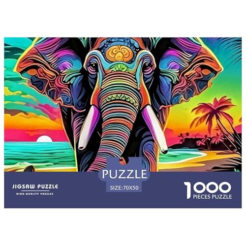 Puzzle Für Erwachsene 1000 Teile ElefantenLernspiel Animal Theme Für Familie Freunde Für Erwachsene Und Kinder Ab 14 Jahren 70x50cm/1000pcs Puzzle Für Erwachsene 1000 Teile ElefantenLernspiel Animal Theme Für Familie Freunde Für Erwachsene Und Kinder Ab 14 Jahren 70x50cm/1000pcs von TZOVPCDFA