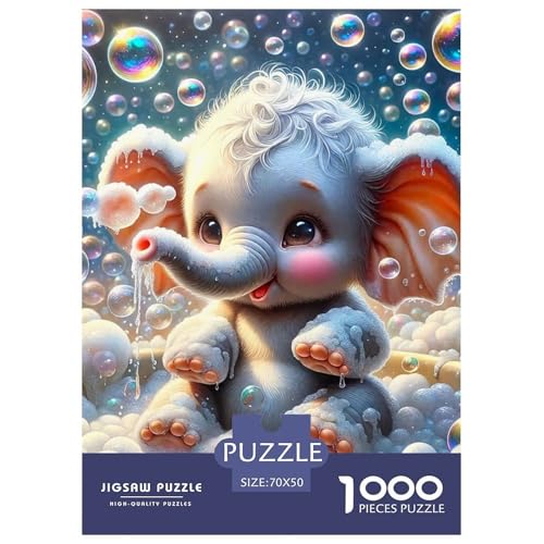 Puzzle Für Erwachsene 1000 Teile ElefantenLernspiel Animal Theme Geschenke Für Damen Für Erwachsene Und Kinder Ab 14 Jahren 70x50cm/1000pcs Puzzle Für Erwachsene 1000 Teile ElefantenLernspiel Animal Theme Geschenke Für Damen Für Erwachsene Und Kinder Ab 14 Jahren 70x50cm/1000pcs von TZOVPCDFA