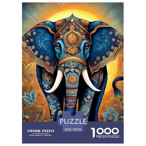Puzzle Für Erwachsene 1000 Teile ElefantenPuzzlespiele Animal Theme Geschenke Für Damen Für Erwachsene Und Kinder Ab 14 Jahren 70x50cm/1000pcs Puzzle Für Erwachsene 1000 Teile ElefantenPuzzlespiele Animal Theme Geschenke Für Damen Für Erwachsene Und Kinder Ab 14 Jahren 70x50cm/1000pcs von TZOVPCDFA
