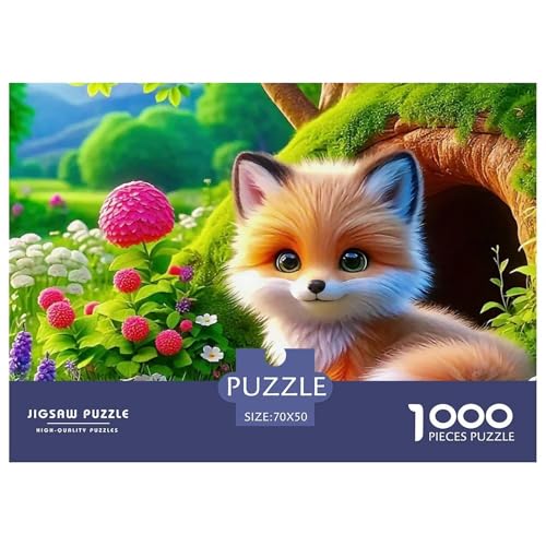 Puzzle Für Erwachsene 1000 Teile FoxLernspiel Wildlife Theme Für Familie Freunde Für Erwachsene Und Kinder Ab 14 Jahren 70x50cm/1000pcs Puzzle Für Erwachsene 1000 Teile FoxLernspiel Wildlife Theme Für Familie Freunde Für Erwachsene Und Kinder Ab 14 Jahren 70x50cm/1000pcs von TZOVPCDFA